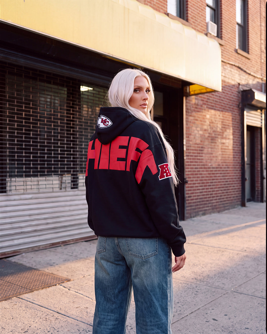 SUDADERA CON GORRO NFL KANSAS CITY CHIEFS PLAYBACK
